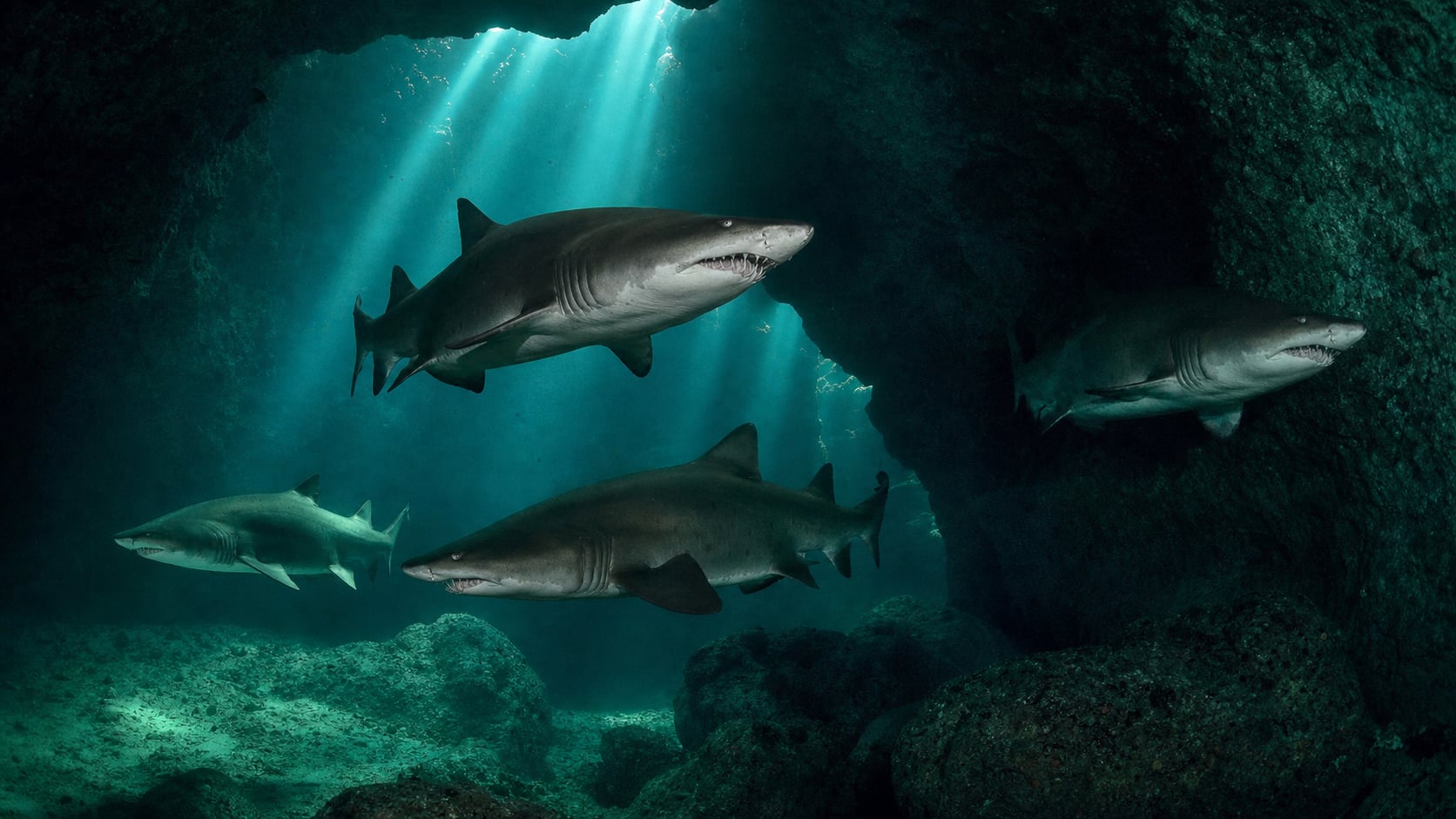 Aliwal Shoal: Tauchen mit Sandtigerhaien in Südafrika