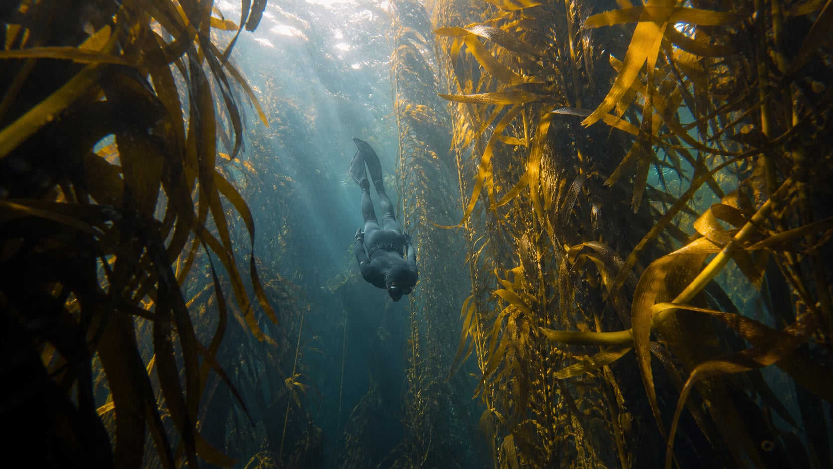 Freediving in Kapstadt: Kelp-Wald mit einem Atemzug