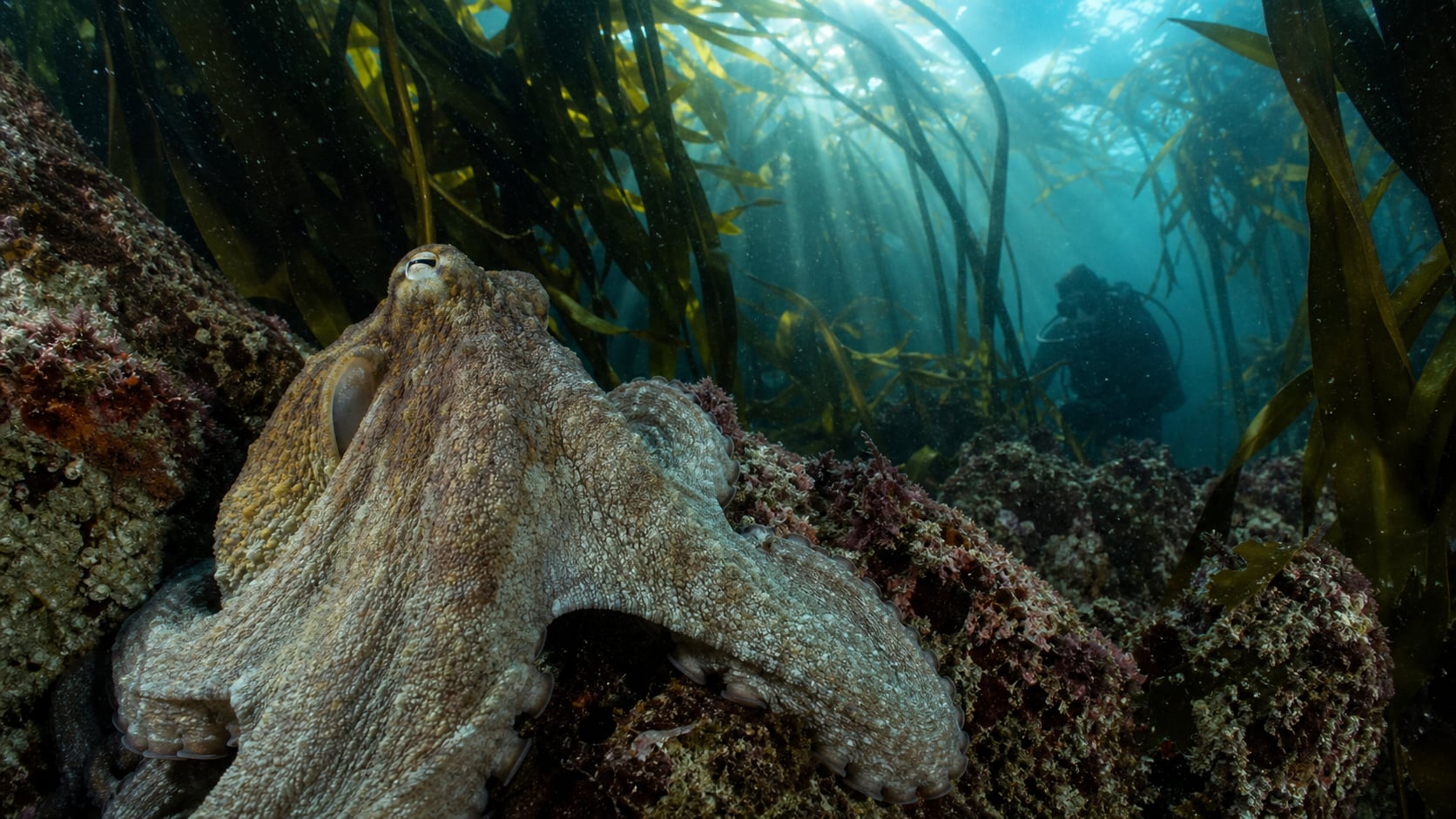 My Octopus Teacher Drehort tauchen: Der Kelp-Wald